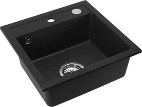 Кухненска мивка Rea  West black dots