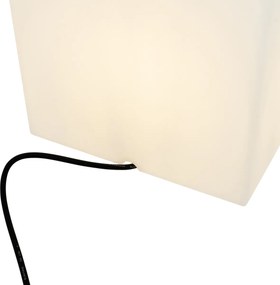 Интелигентна лампа за външно осветление бяла 30 см квадратна с LED A60 IP44 - Nura