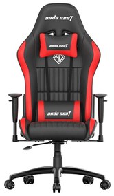 Стол за игри AndaSeat Jungle Черен Червен