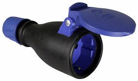 Гнездо Solera 707t 250 V Черен 4,8 mm 16 A IP54