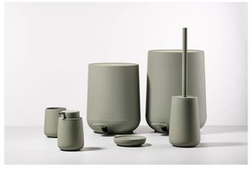 Зелена керамична чаша за четки за зъби Nova One - Zone