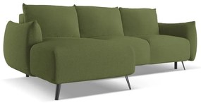 Зелен ъглов диван (ляв ъгъл) Malie – Makamii