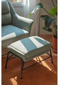 Зелено-сиво столче за крака Sadira - Teulat