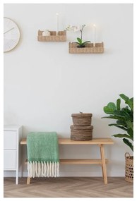 Стенни рафтове в комплект 2 бр. в естествен цвят 10 cm Treviso – House Nordic