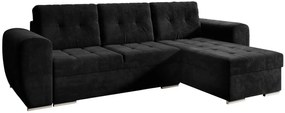 Ъглов диван Bari-Black