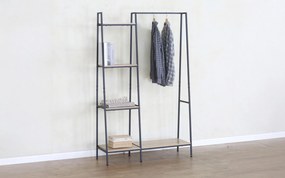 Етажерка за дрехи + рафтове Харви