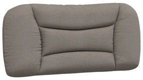374529 vidaXL Мека табла за легло, таупе, 80 см, плат