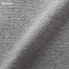 Светлосив шенилов сгъваем/с място за съхранение ъглов диван (ляв ъгъл) Everest – Bobochic Paris