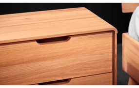 Нощно шкафче от букова дървесина Greg - The Beds