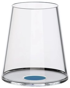 Комплект 2 бр кристални чаши за червено вино Trebonn SplitGlass 2025112, 450 мл, Ø9.2x10.5 см, Модулна система, Син