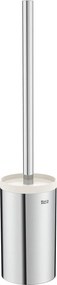 Тоалетна четка и държач за тоалетна хартия, A817586C00, Roca, метал, хром, 9х9х43.1см