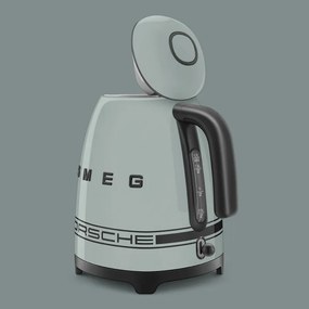 Електрическа кана SMEG Porsche KLF03PSGEU, 2400 W, 1.7 л, 360° основа, Гланцово покритие, Зелен