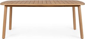 Градинска маса за хранене от масивна акация 99x183 cm Pablo – Bizzotto