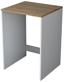 Шкаф за пералня KD103, цвят Орех Бял