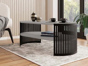 Холна маса Fikoli I-Сиво - Черно