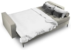 Светлосив разтегателен диван Santo - Milo Casa