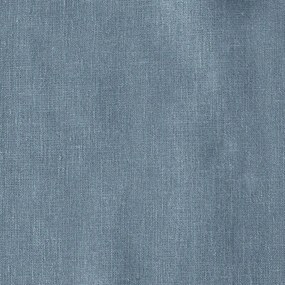 Син/сив еластичен ленен чаршаф 160x200 cm Blue Fog – Linen Tales