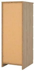 Скрин от дъбов декор в естествен цвят 40x111x50 cm Naia – Tvilum