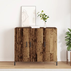 Sonata H Сайдборд от стара дървесина 90x34x80 см от шперплат