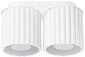 Sollux SL.1780 - Точково осветително тяло AURA 2xGU10/10W/230V бяло