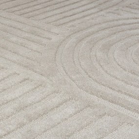 Сив вълнен килим , 120 x 170 cm Zen Garden - Flair Rugs