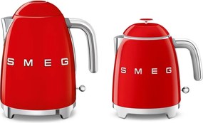 Червена електрическа кана от неръждаема стомана 800 ml Retro Style – SMEG
