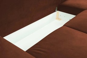 Ъглов диван Junction-Portokali-Left