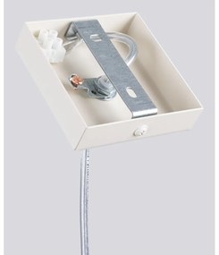 Кремаво висящо осветително тяло ø 8 cm Castro – Sollux