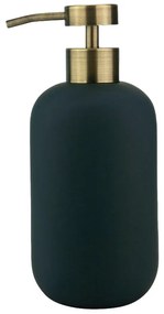 Антрацитен керамичен диспенсер за сапун 200 ml Lotus – Mette Ditmer Denmark