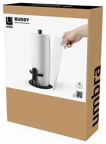 Стоманена поставка за кухненски кърпи ø 19 cm Buddy - Umbra