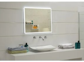 LED огледало за баня с нагревател,  "Жара", 60x60см, Inter Ceramic, ICL 1498