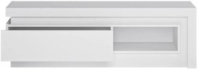 TV шкаф Lynx1S-Бяло