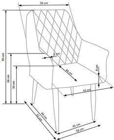 Трапезен стол KH287
