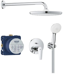 BauEdge Комплект душ гарнитура за вграждане с Tempesta 250