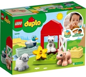 Конструктор LEGO DUPLO - Грижи за животните във фермата - 10949