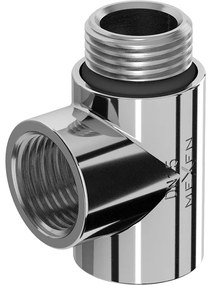 Mexen Uni-Term тройник за електрическа нагревателна пръчка, хром - W906-000-01