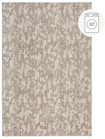 Сиво-бежов килим подходящ за пране 194x290 cm Connely – Flair Rugs