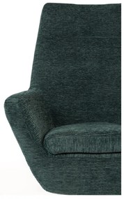 Тъмнозелено кресло Bruno - White Label