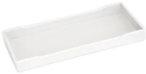 Horecano - Пластмасова табла за хотелски консумативи бяла 20х10х1.9см-(8000)