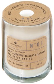 Ароматна свещ atmosphera Anti-odour, Стъкло, 130 g - Bathroom