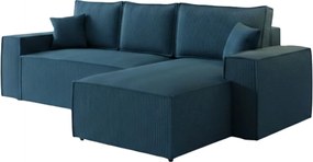 Ъглов диван Malaga mini I-Petrol-Right
