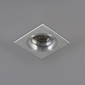Комплект от 6 вградени спота квадратни алуминиеви регулируеми - Chuck