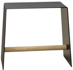 Черен метален стол Bull – LIND DNA