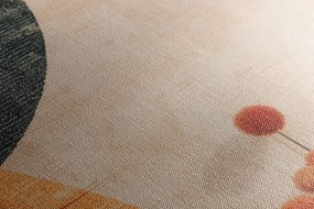 Картина на платно – Шарки с цвете Peach Fuzz