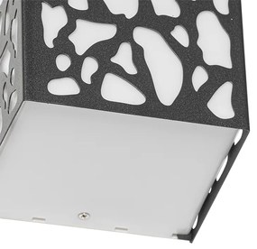 Модерна външна стенна лампа черна IP44 - Nicole