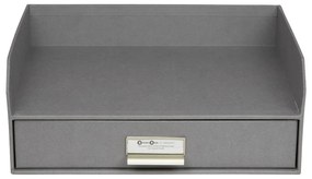 Картонен органайзер за докумнети с чекмедже Walter – Bigso Box of Sweden