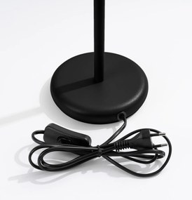 Черна настолна лампа (височина 43 cm) Gleam – Sollux