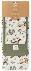 Памучни кърпи за съдове в комплект от 3 бр. 45x65 cm Forest Fable – Cooksmart ®