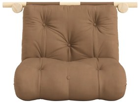 Кафяво кресло Hooked – Karup Design