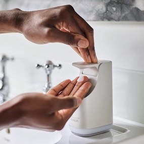 Бежов пластмасов диспенсер за сапун 350 ml Slim – Joseph Joseph